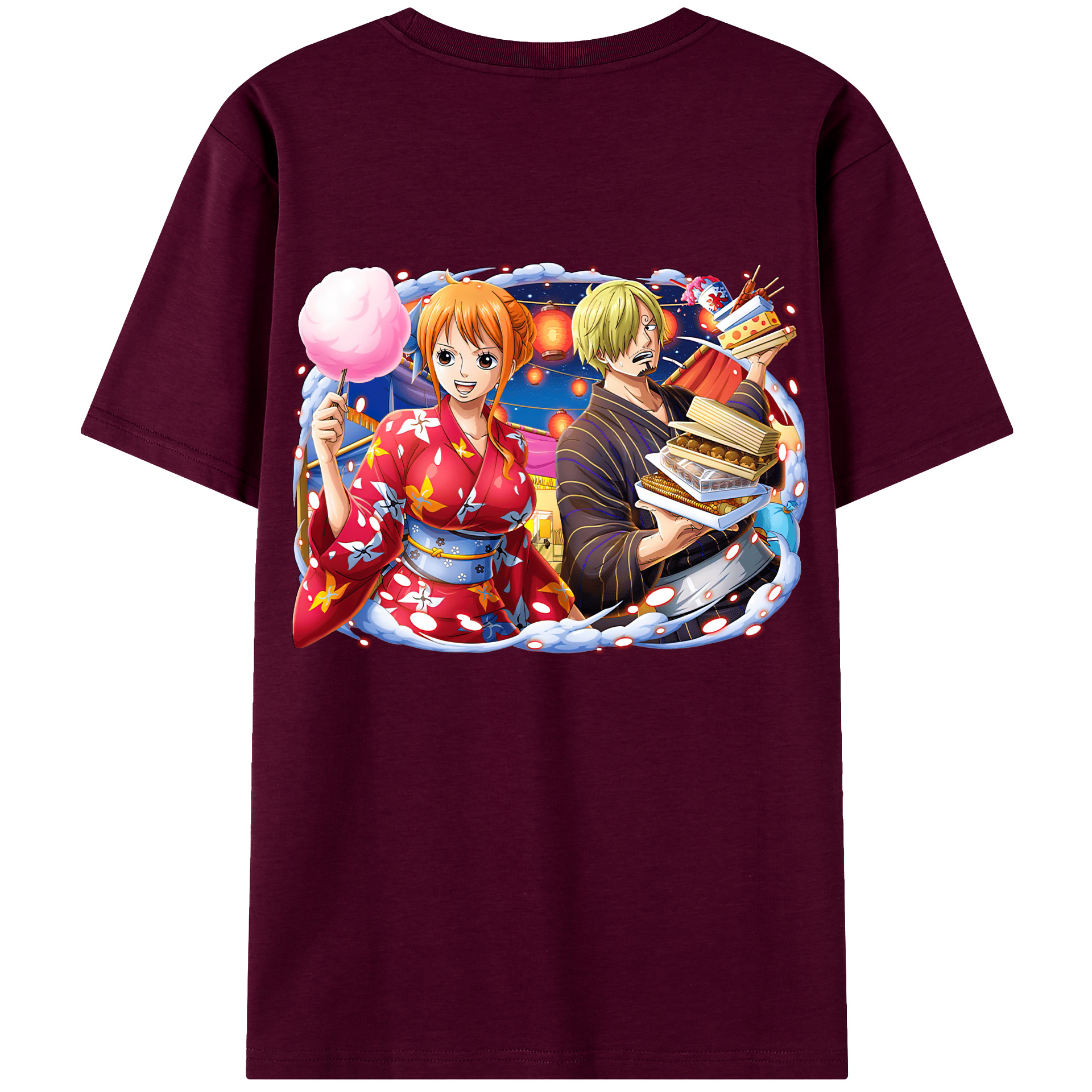 （画像用） ワンピース サンジ ONE PIECE Sanji レディース半袖Tシャツ(バックプリント)